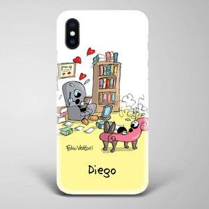 Artistic Smartphone Cover Personalized Decoration on ceramic