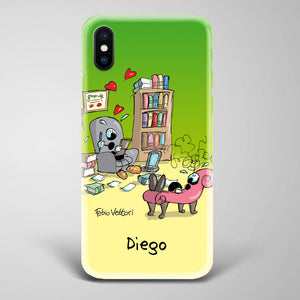 Artistic Smartphone Cover Personalized Decoration on ceramic