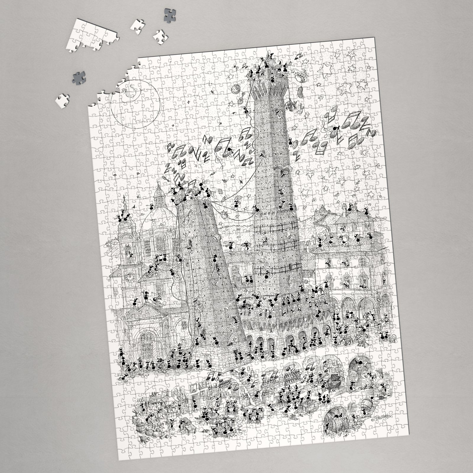 Puzzle "Bologna" 1080 pezzi