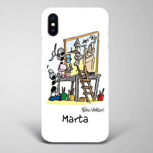 Artistic Smartphone Cover Personalized Decoration on ceramic
