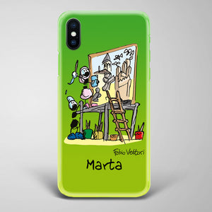 Artistic Smartphone Cover Personalized Decoration on ceramic