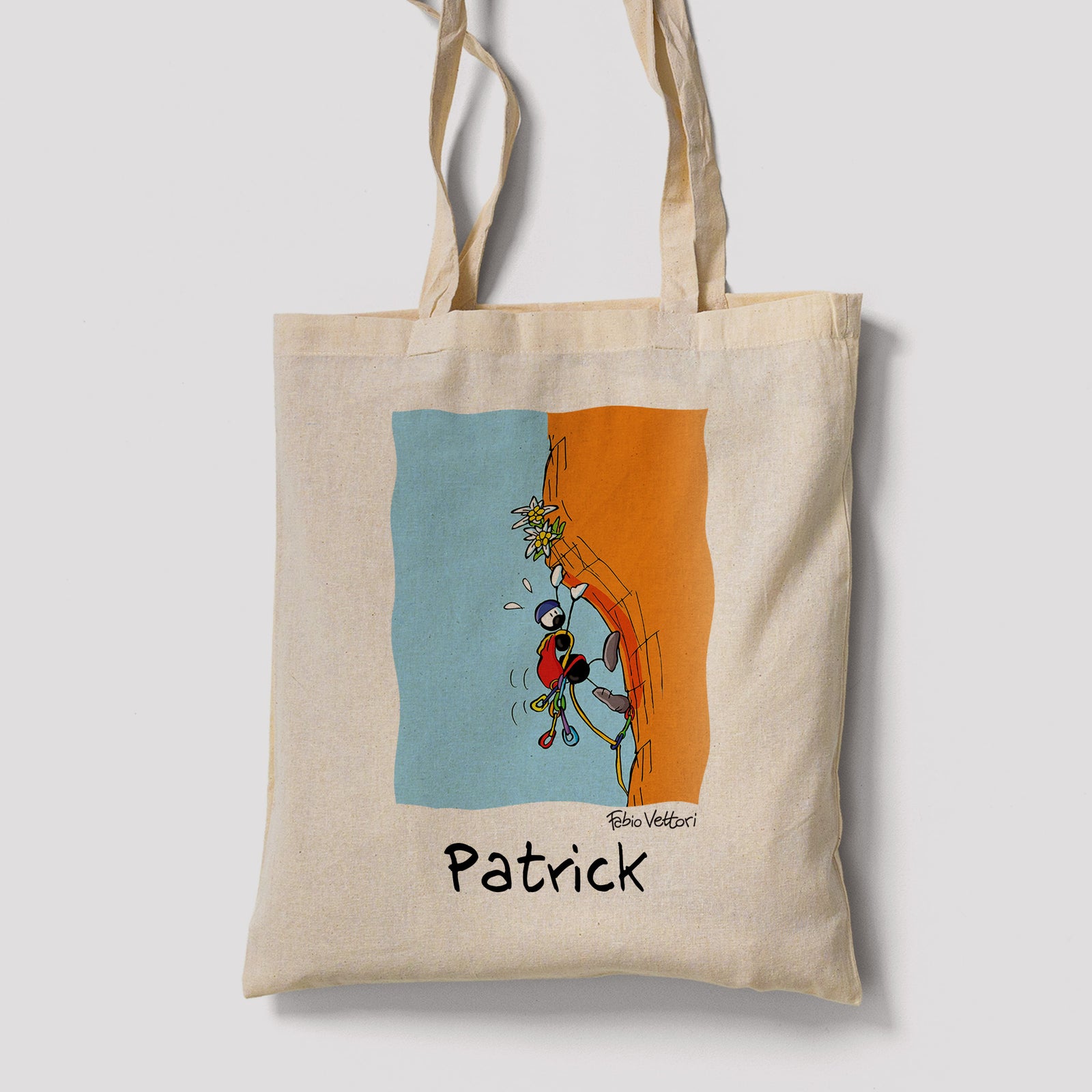 Shopper Personalizzata "Rocciatore"
