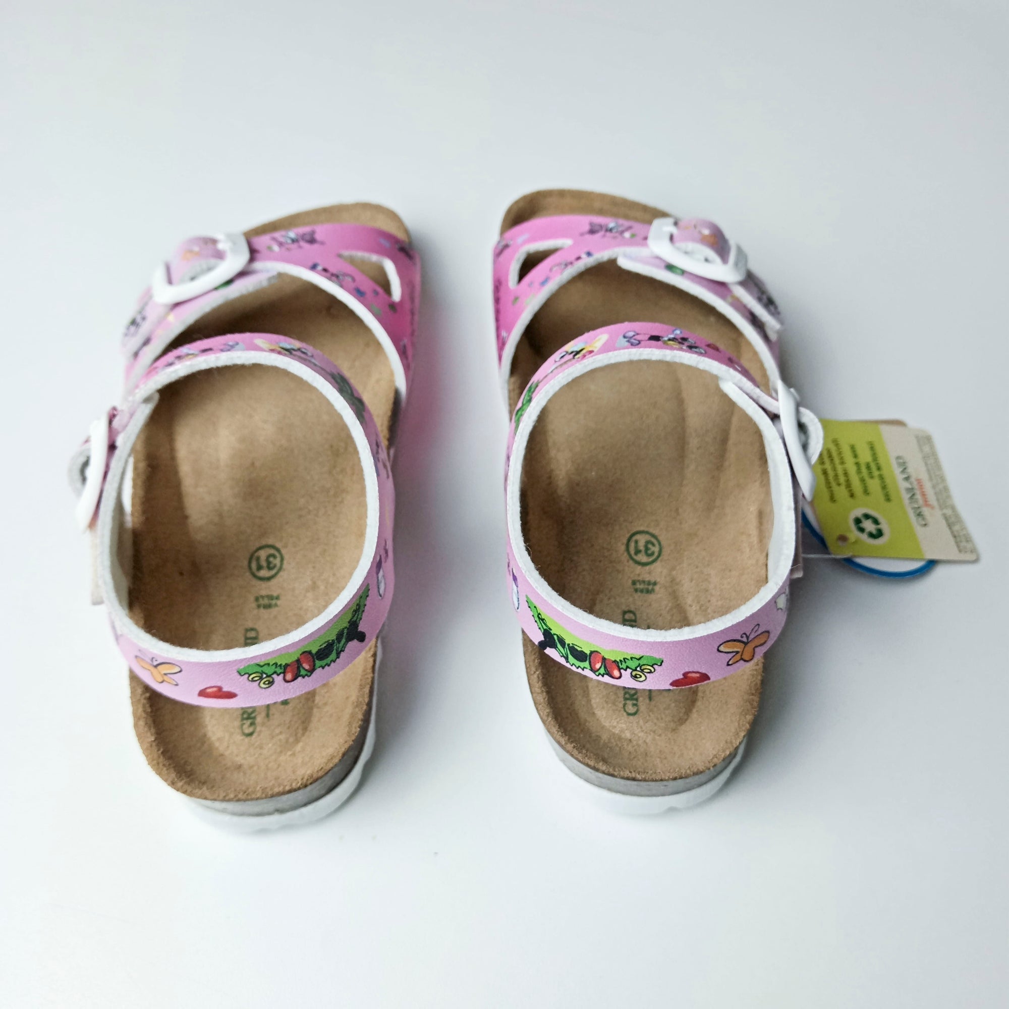 Sandali Bambino Fabio Vettori per Grunland colore Rosa dolce