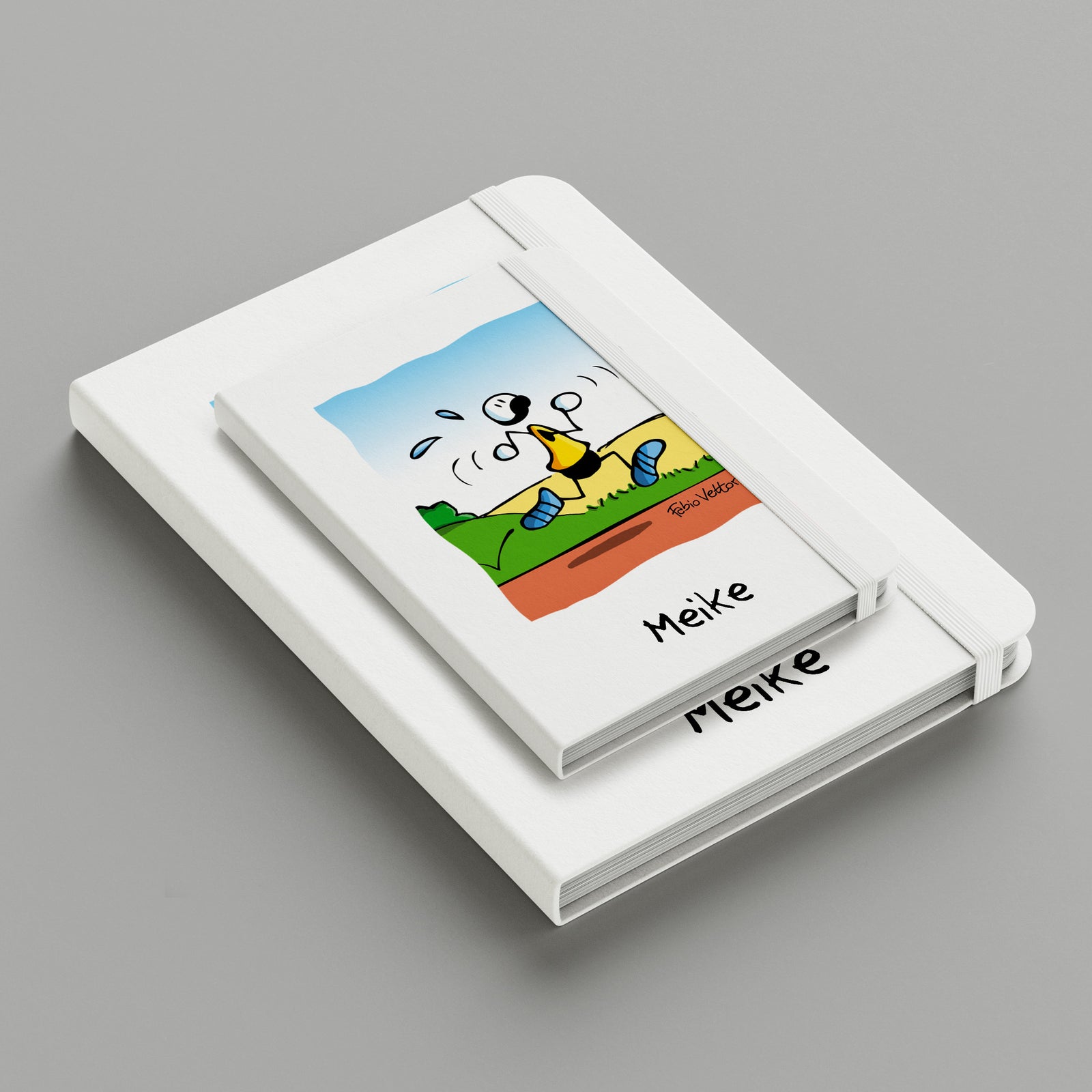 Personalized notebook "Runner" subject