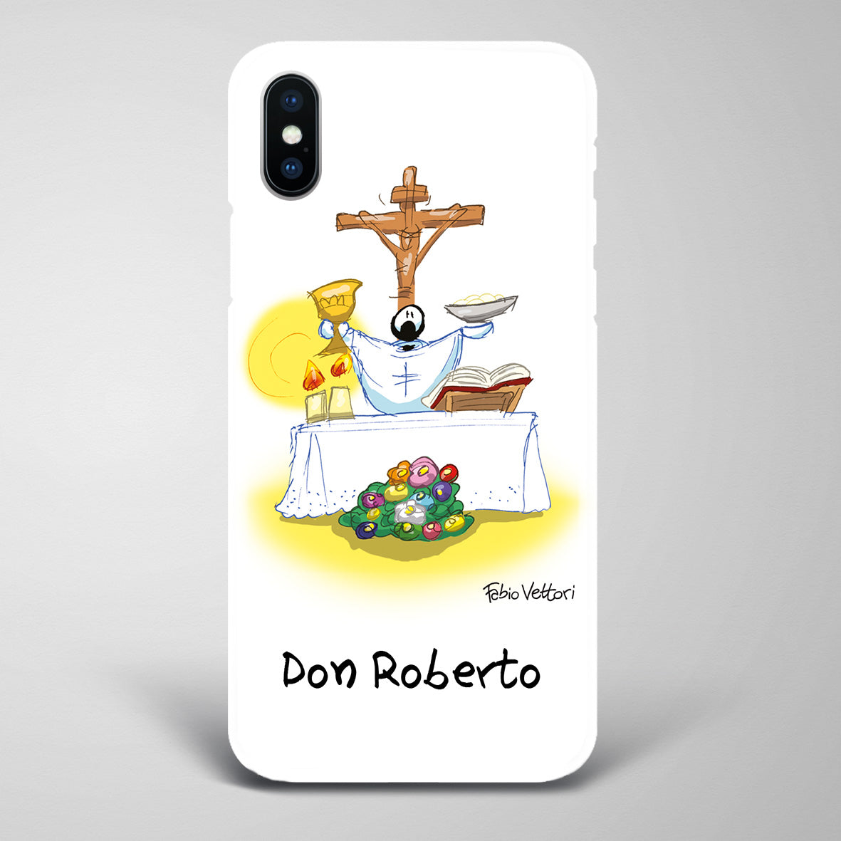 Artistic Smartphone Cover Personalized Decoration on ceramic