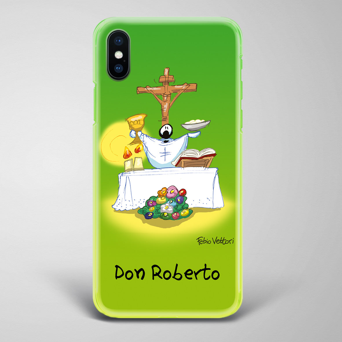 Artistic Smartphone Cover Personalized Decoration on ceramic