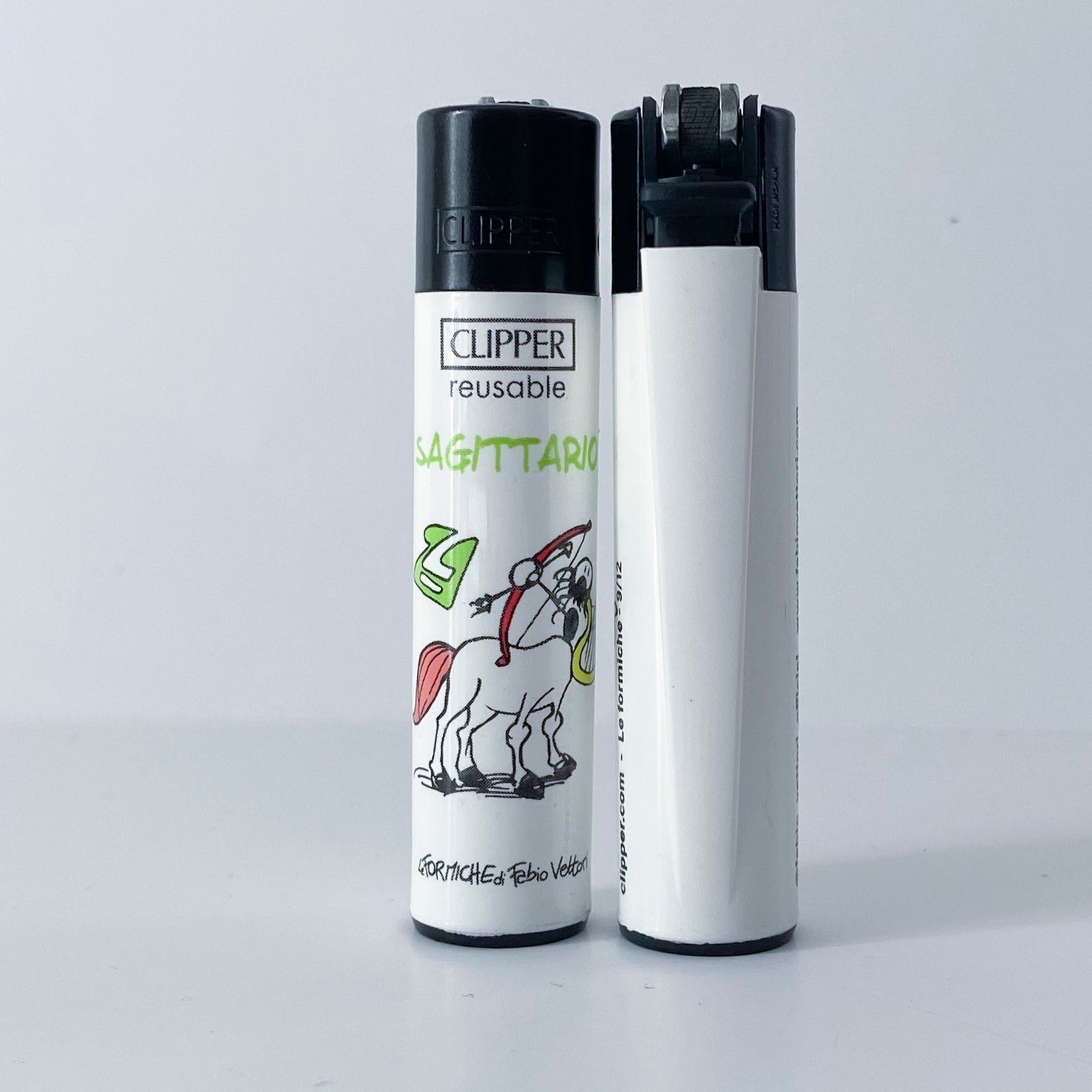 CLIPPER lighter limited series Zodiaco by Fabio Vettori Subject "Sagittarius"