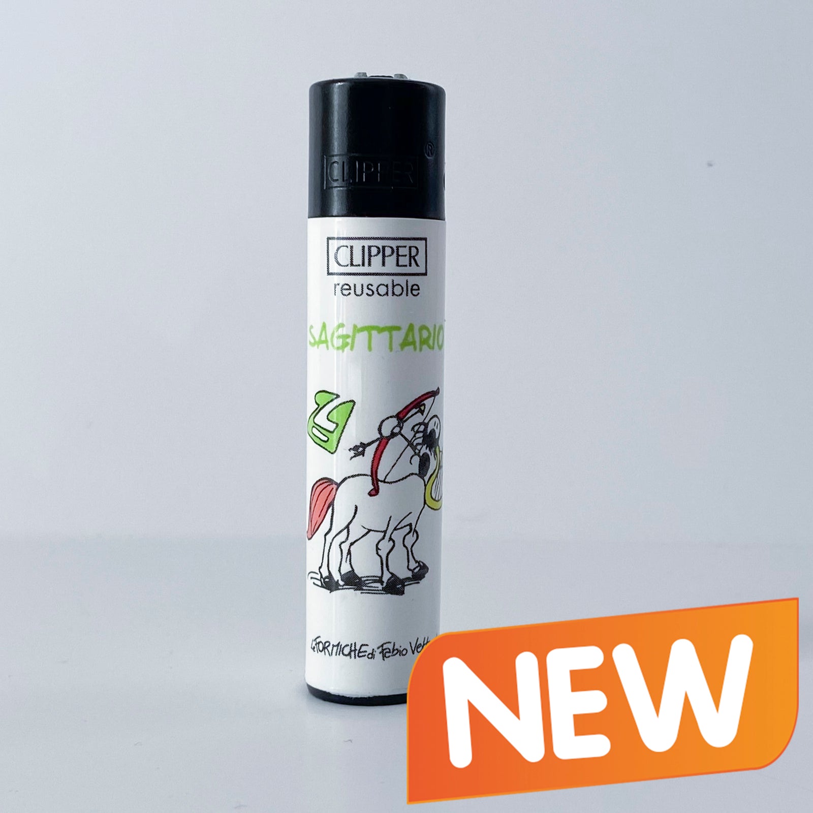 CLIPPER lighter limited series Zodiaco by Fabio Vettori Subject "Sagittarius"