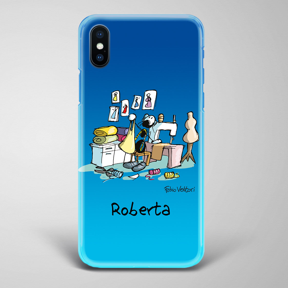 Artistic Smartphone Cover Personalized Decoration on ceramic