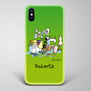 Artistic Smartphone Cover Personalized Decoration on ceramic