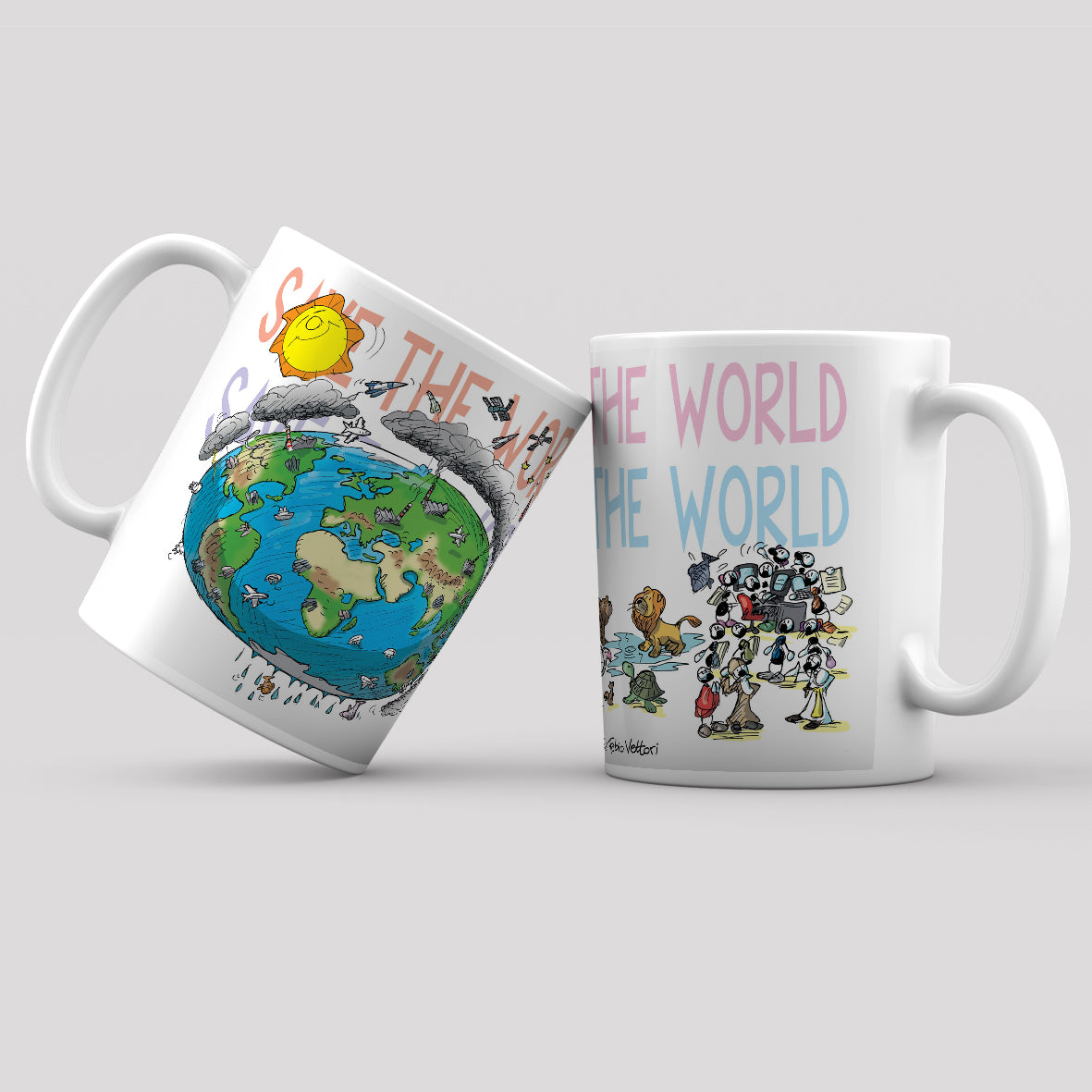 "Save the World" Mug