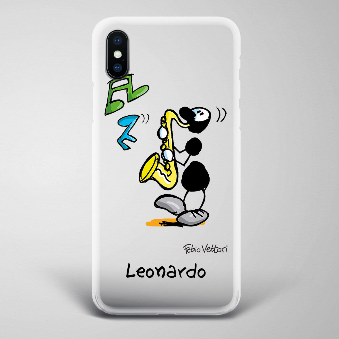 Artistic Smartphone Cover Personalized Decoration on ceramic