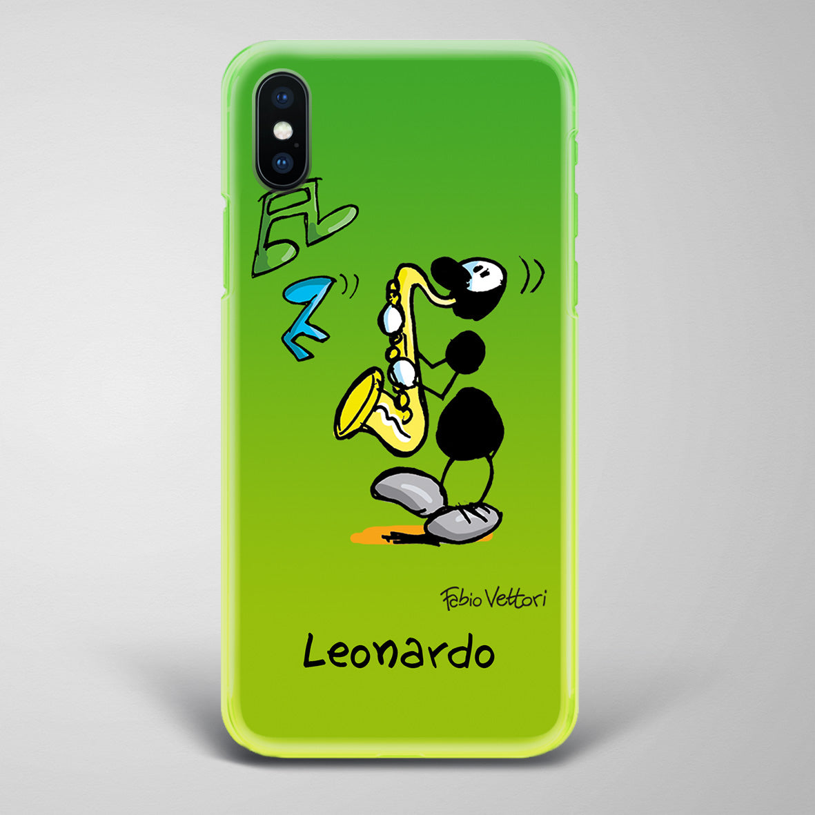 Artistic Smartphone Cover Personalized Decoration on ceramic