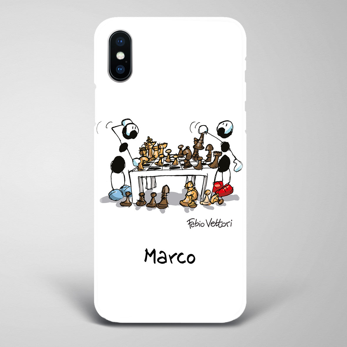 Artistic Smartphone Cover Personalized Decoration on ceramic