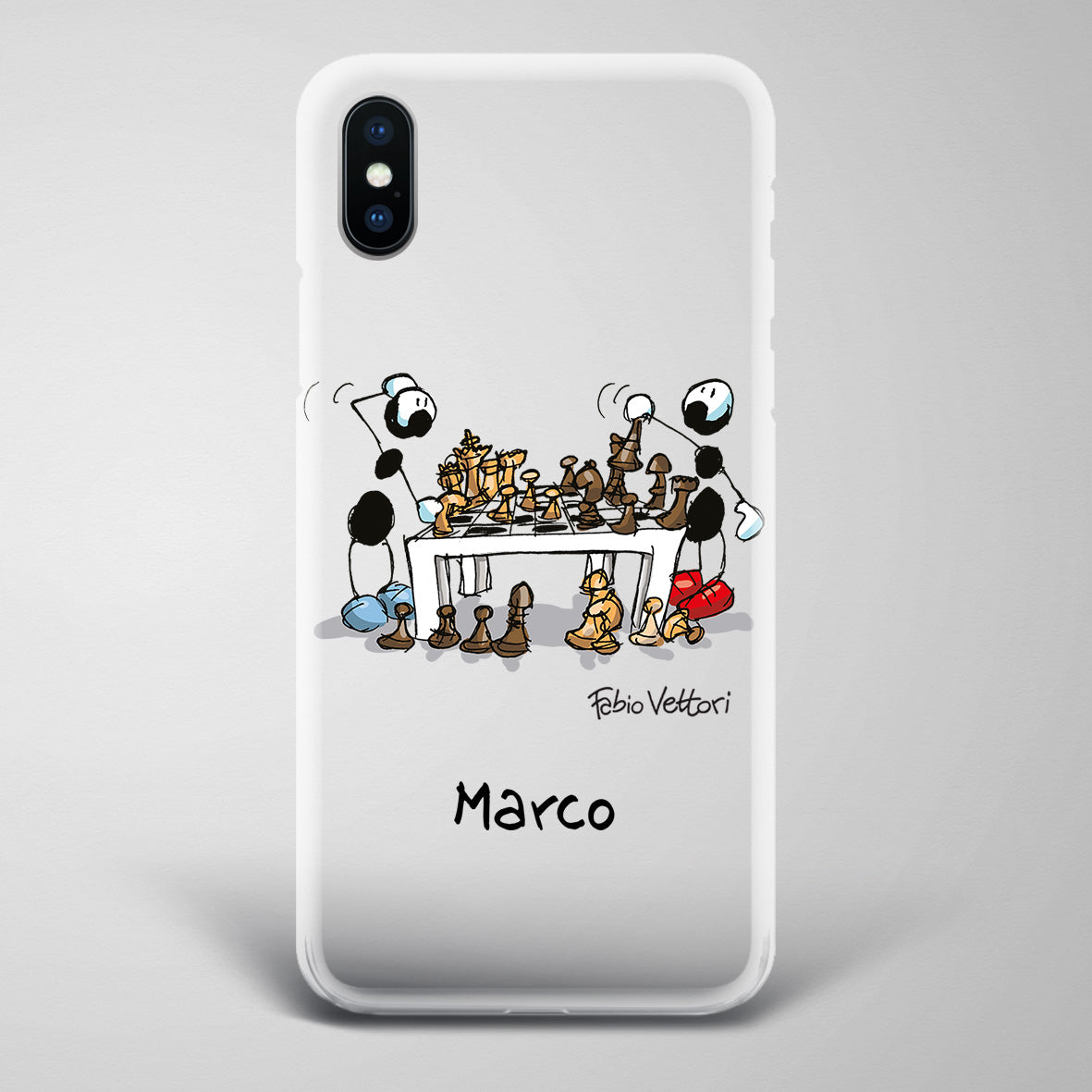 Artistic Smartphone Cover Personalized Decoration on ceramic