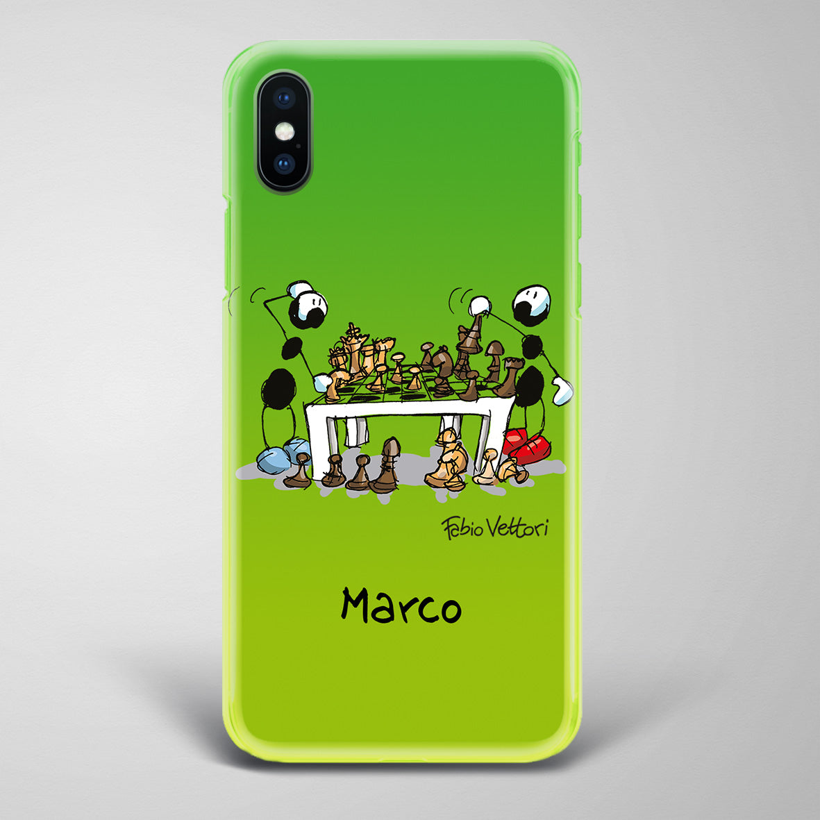 Artistic Smartphone Cover Personalized Decoration on ceramic