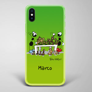 Artistic Smartphone Cover Personalized Decoration on ceramic