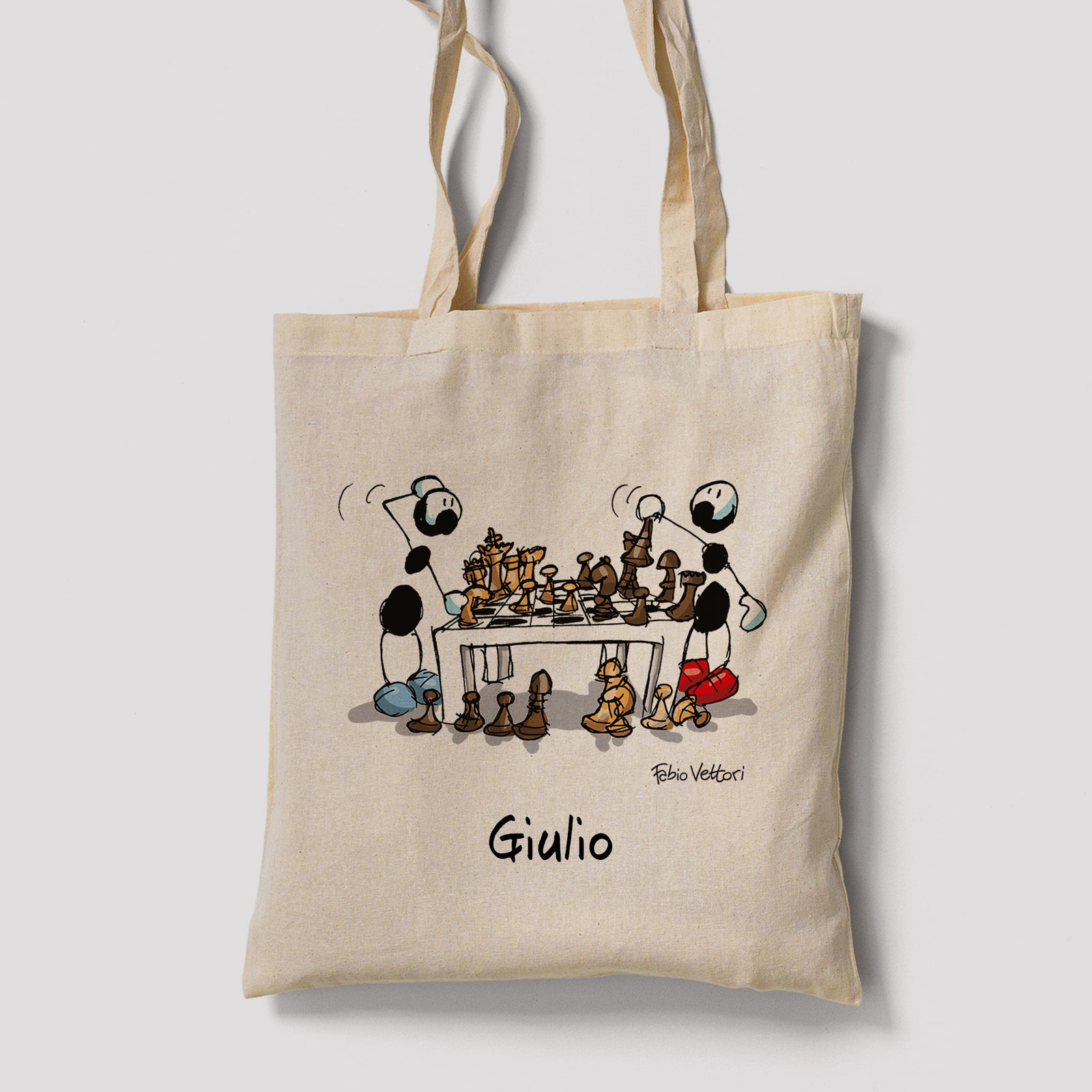 Shopper Personalizzata "Scacchi"