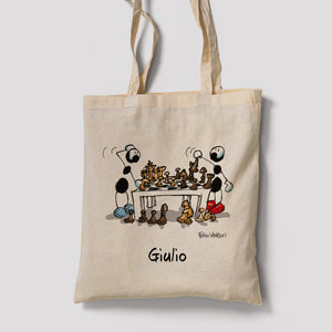 Shopper Personalizzata "Scacchi"