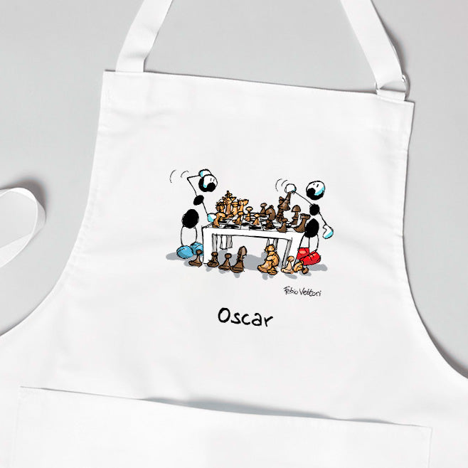 Grembiule Personalizzato "Scacchi"