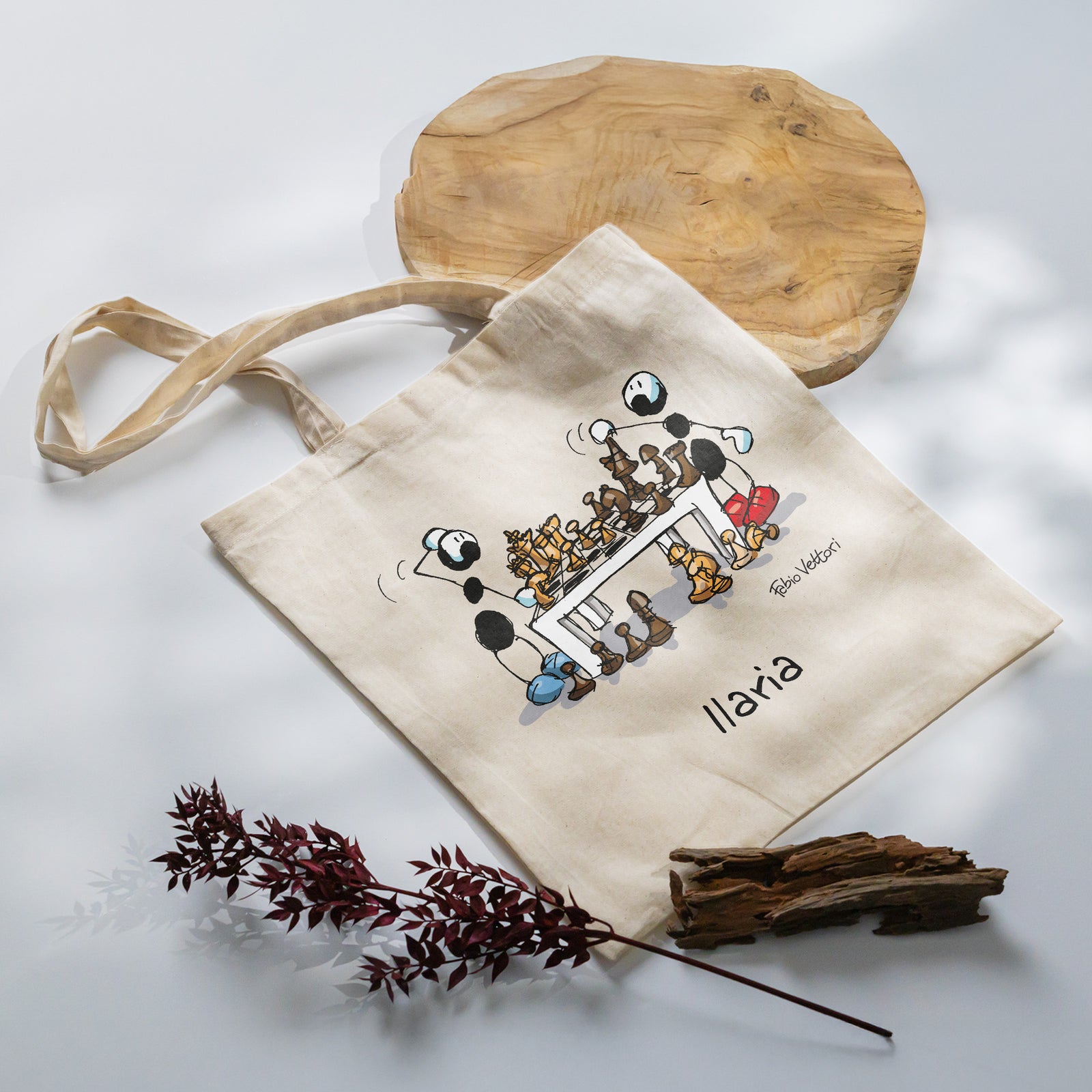 Shopper Personalizzata "Scacchi"