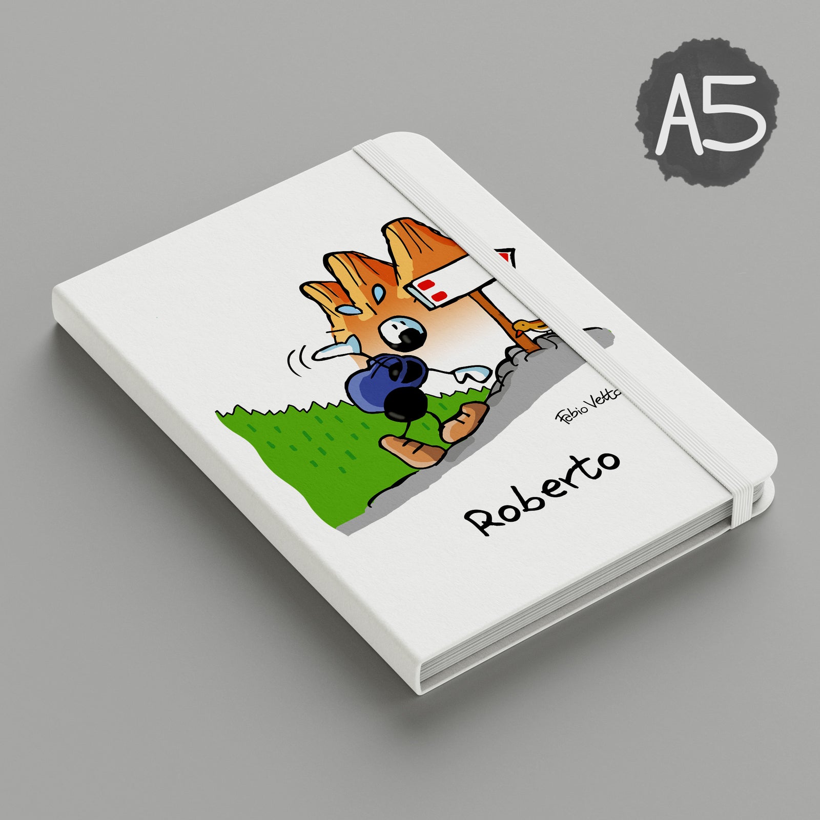 Personalized notebook with "Climber" theme