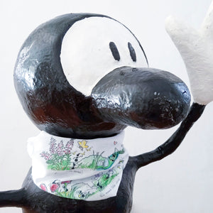 Multi-scarf neck warmer in polyester with the subject "What ant are you?"