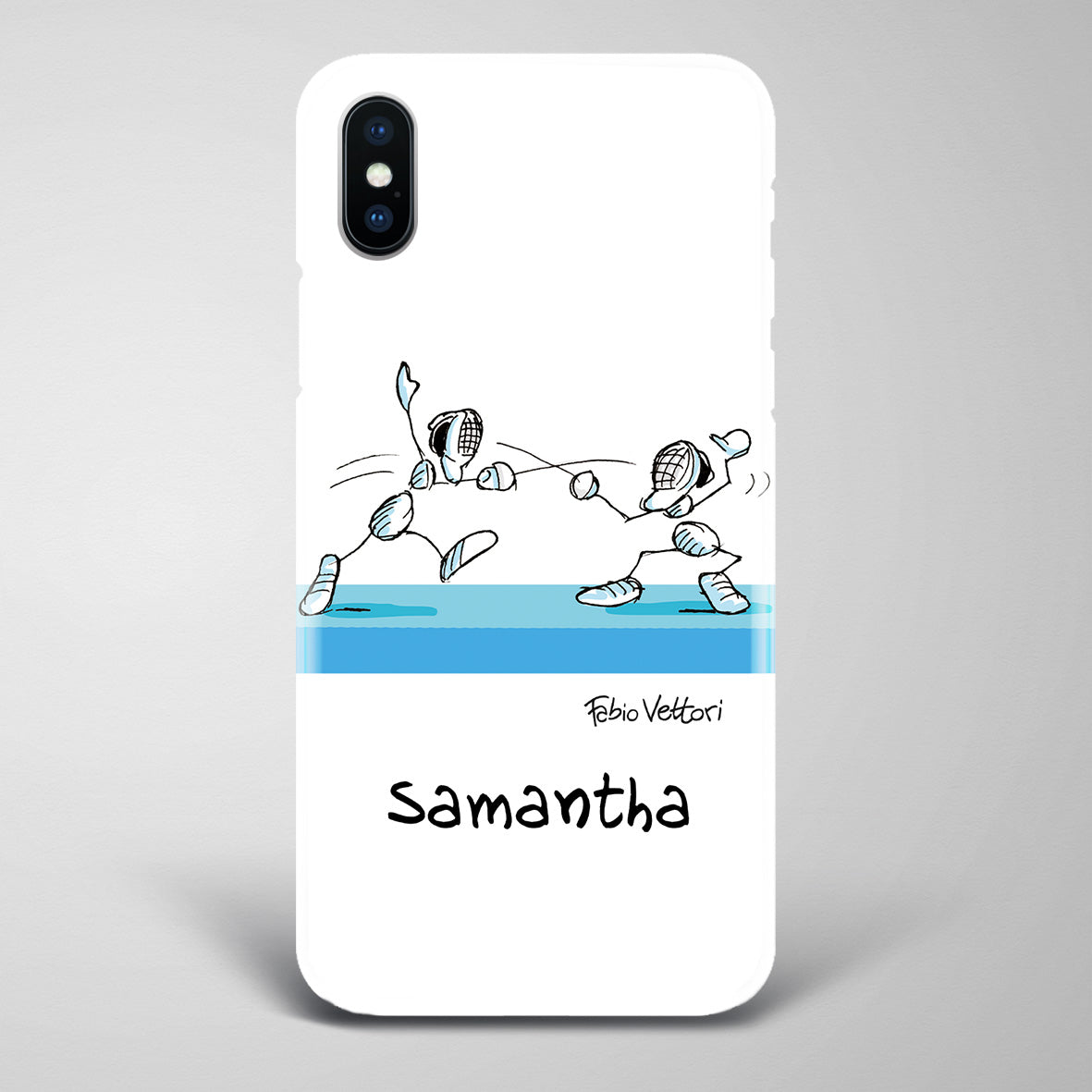 Artistic Smartphone Cover Personalized Decoration on ceramic