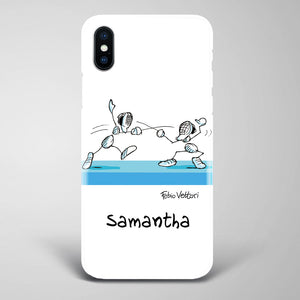 Artistic Smartphone Cover Personalized Decoration on ceramic