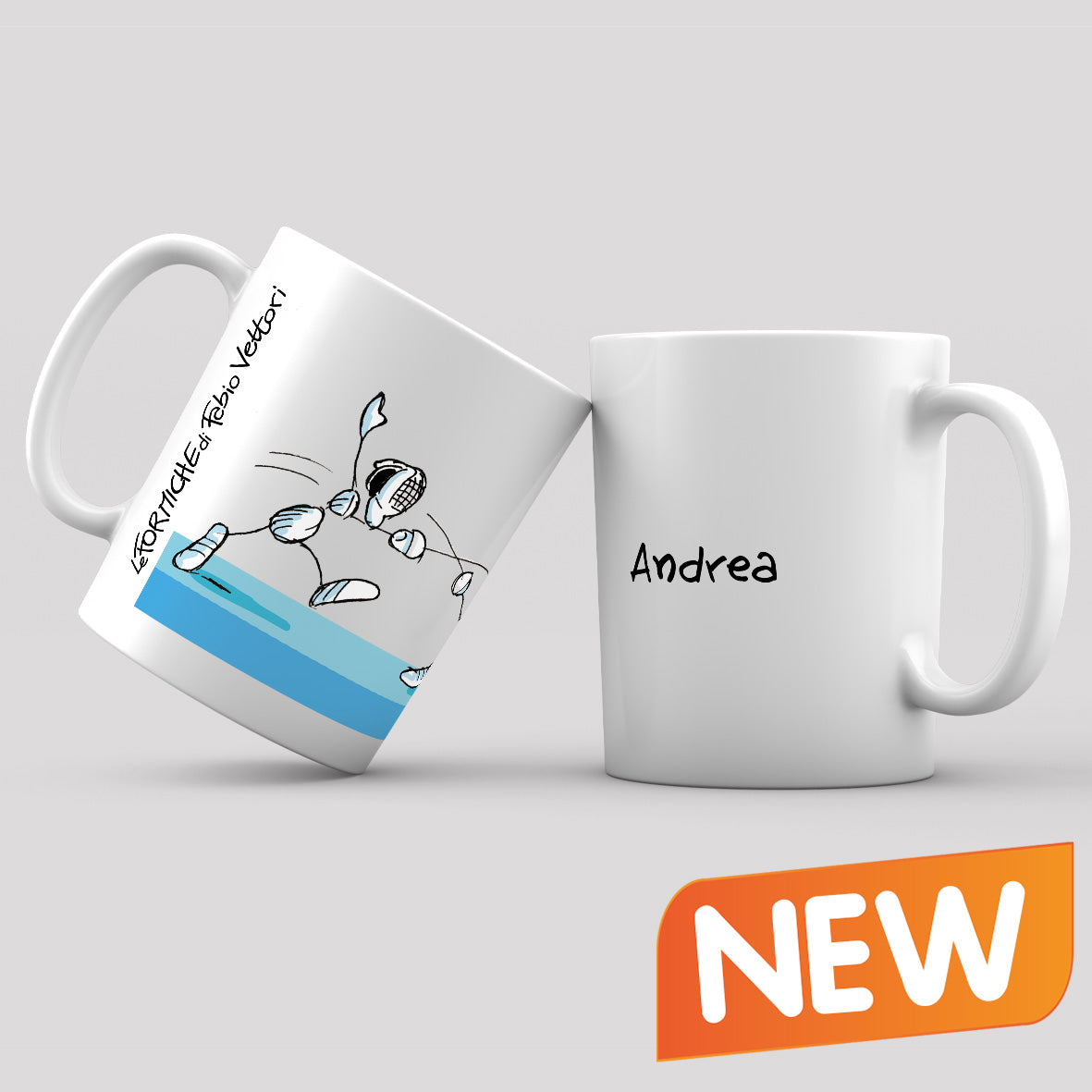 Tazza Personalizzata Con Nome Fabrizio - New Indastria Mug In Ceramica 100% Idonea Alimenti, Lavabile In Lavastoviglie E Microonde, Regalo Simpatico - 4