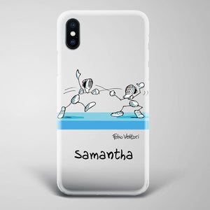 Artistic Smartphone Cover Personalized Decoration on ceramic