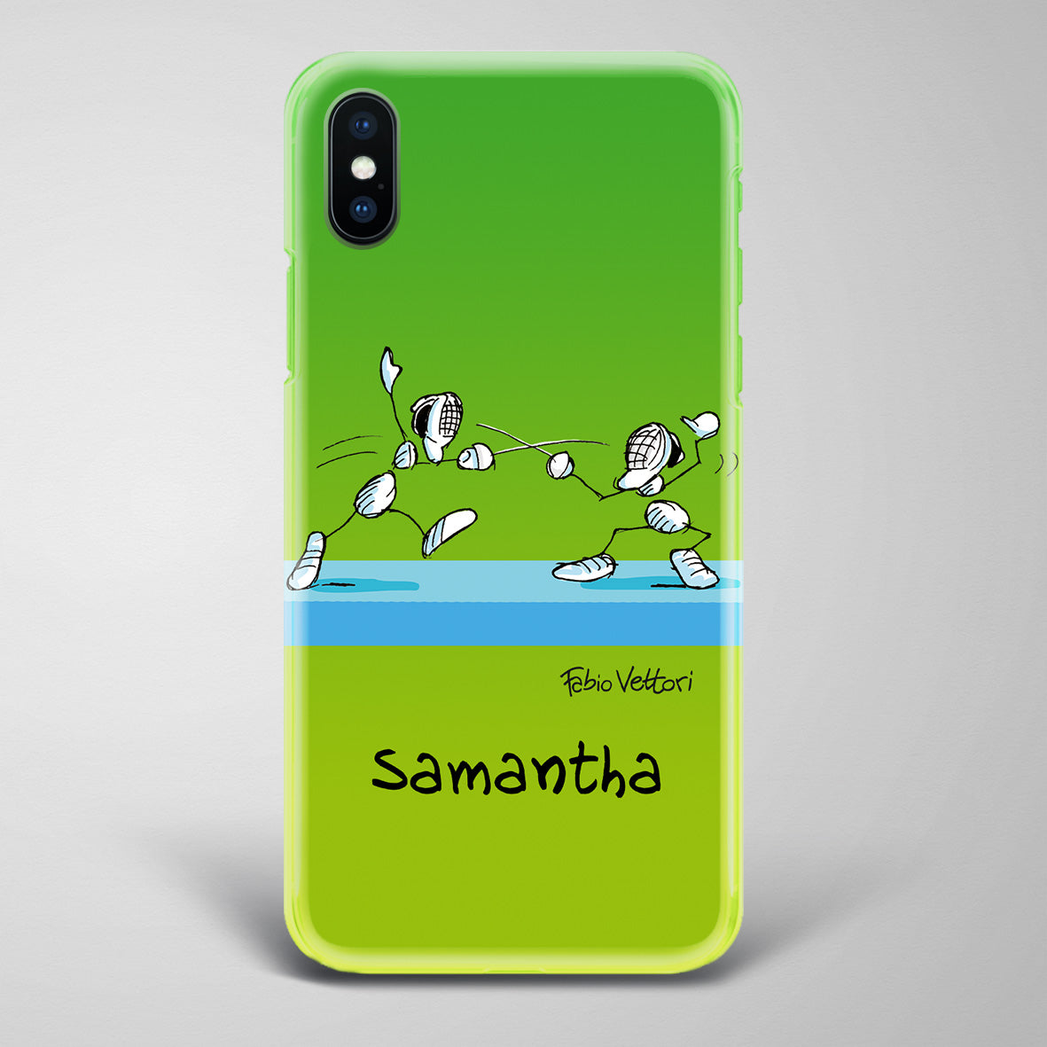 Artistic Smartphone Cover Personalized Decoration on ceramic