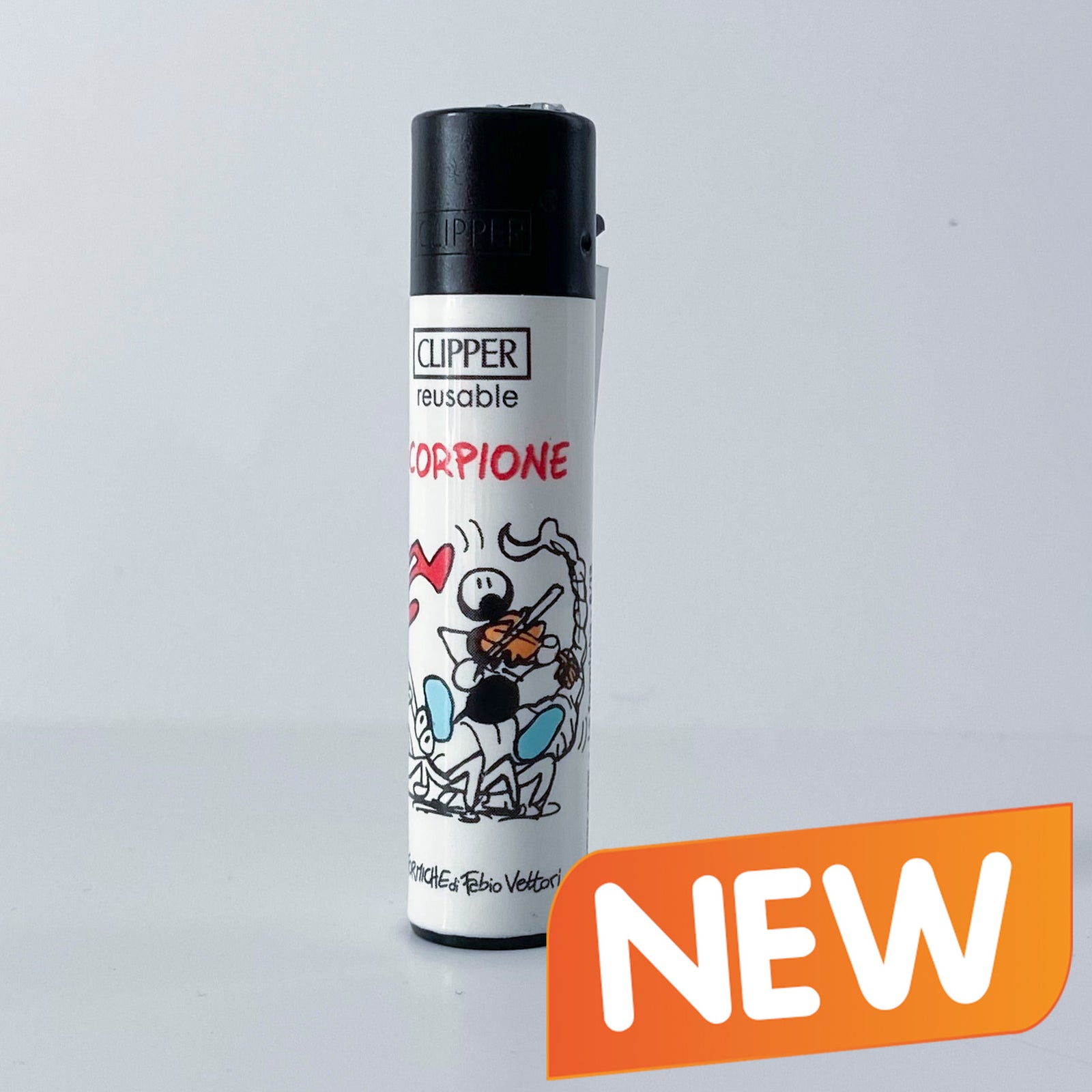 CLIPPER lighter limited series Zodiaco by Fabio Vettori Subject "Scorpion"