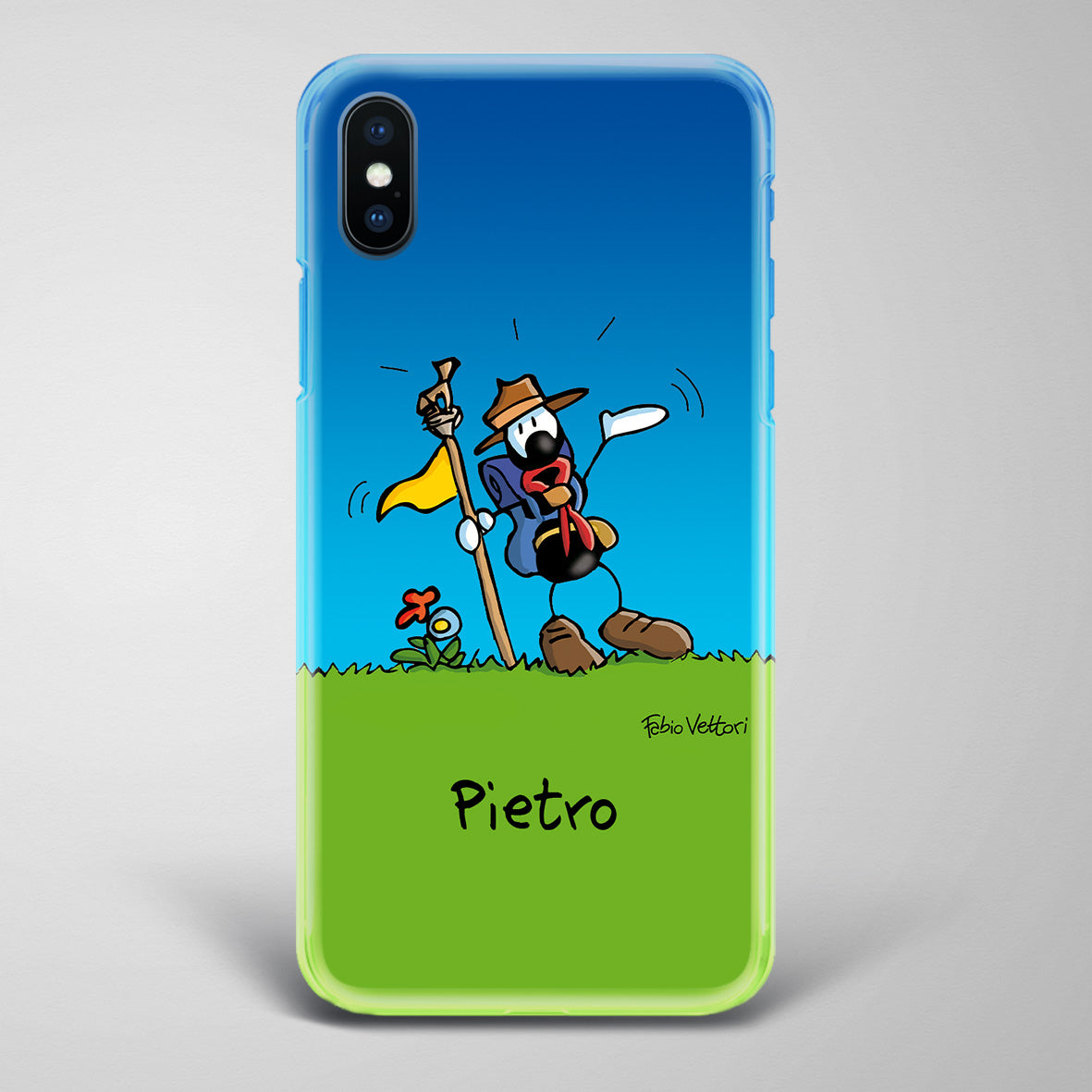 Artistic Smartphone Cover Personalized Decoration on ceramic