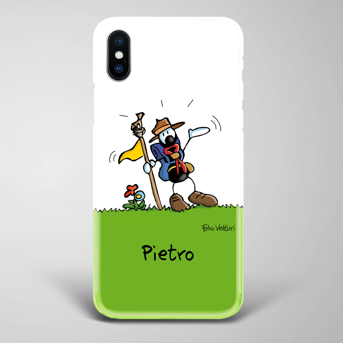 Artistic Smartphone Cover Personalized Decoration on ceramic