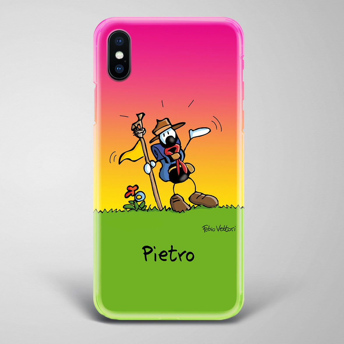 Artistic Smartphone Cover Personalized Decoration on ceramic