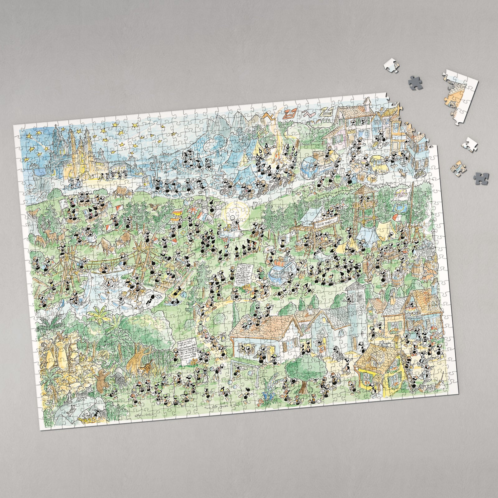 Puzzle "Boy Scout" 1080 pieces