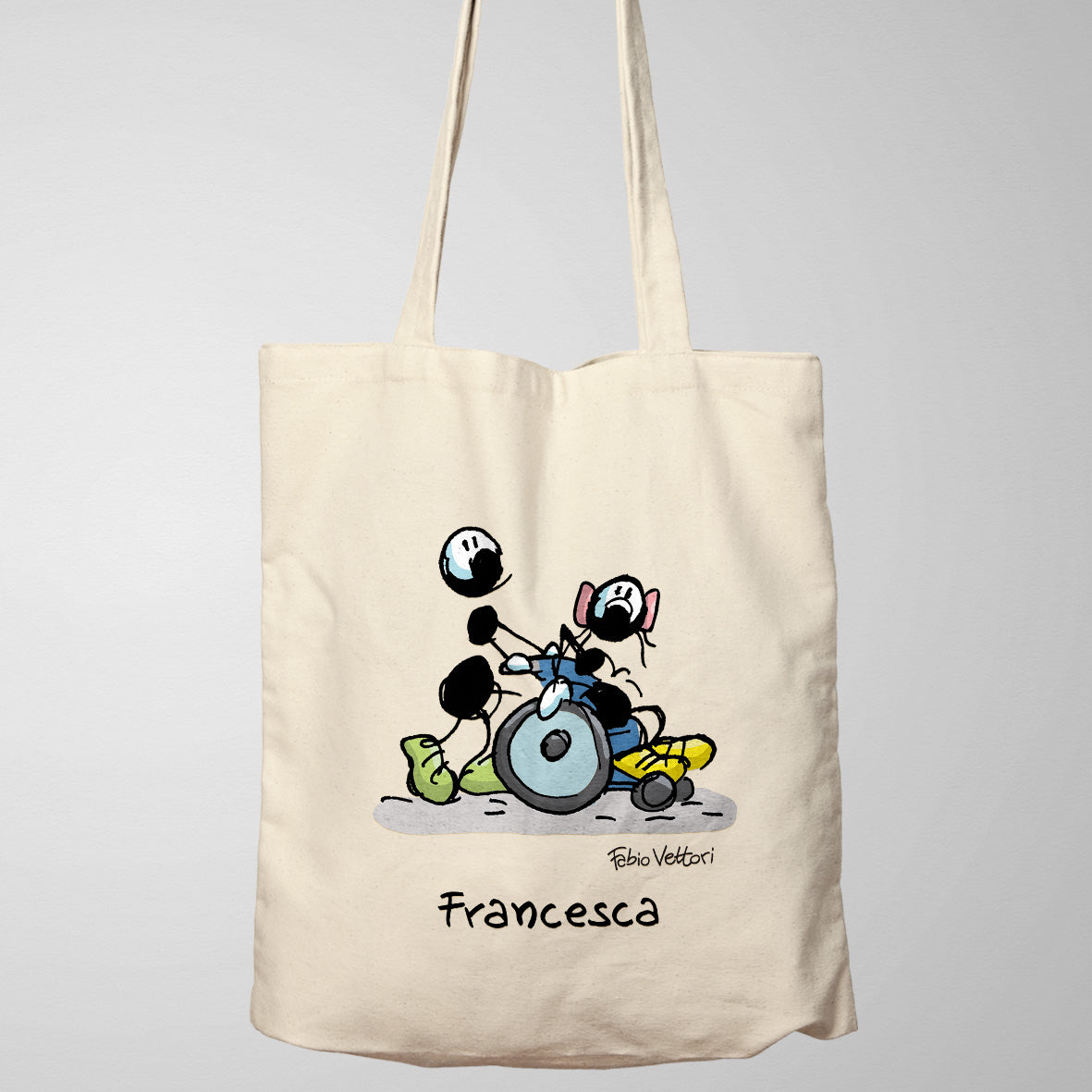 Shopper Personalizzata "Sedia a rotelle"