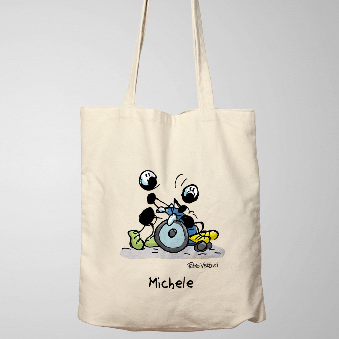 Shopper Personalizzata "Sedia a rotelle"