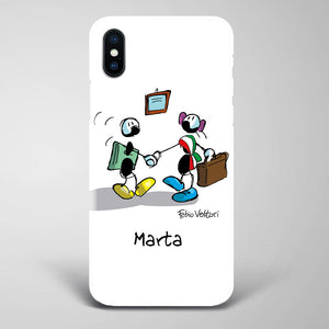 Artistic Smartphone Cover Personalized Decoration on ceramic