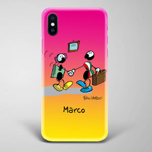 Artistic Smartphone Cover Personalized Decoration on ceramic