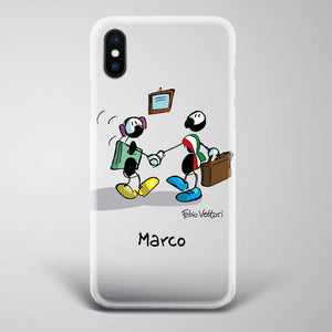 Artistic Smartphone Cover Personalized Decoration on ceramic