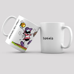 Personalized "Softball" MUG Mug