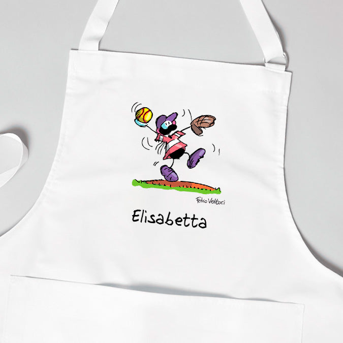 Grembiule Personalizzato "Softball"