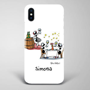 Artistic Smartphone Cover Personalized Decoration on ceramic