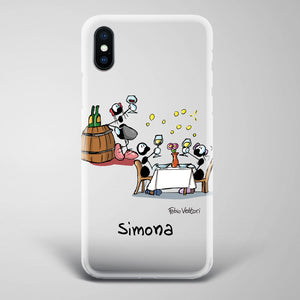 Artistic Smartphone Cover Personalized Decoration on ceramic