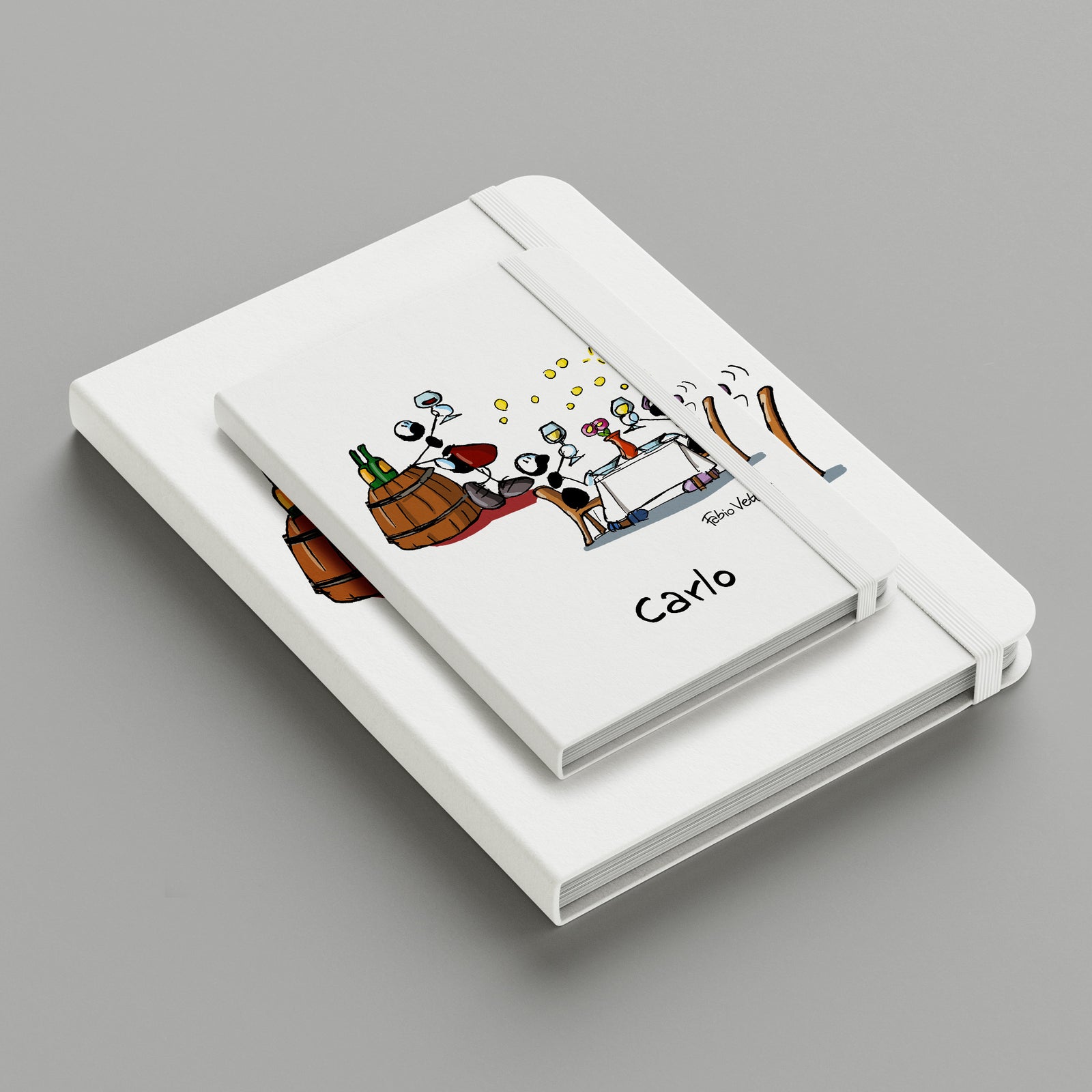 Personalized Notebook subject "Sommelier"