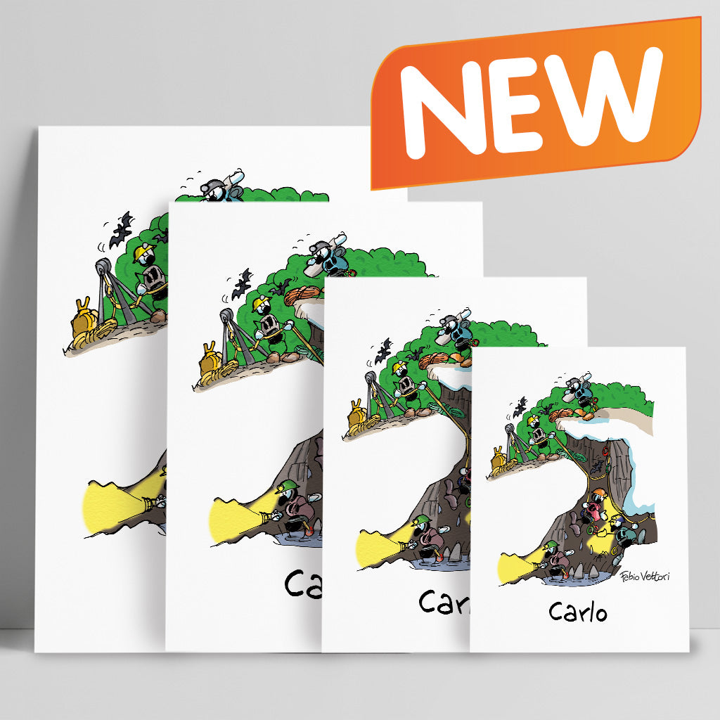 Personalized "Astronaut" poster print