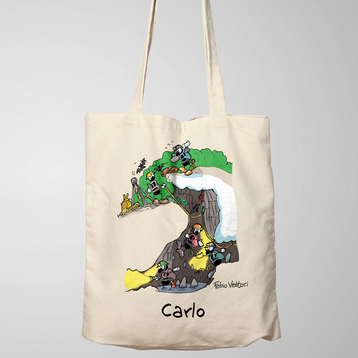 Shopper Personalizzata "Speleologi"