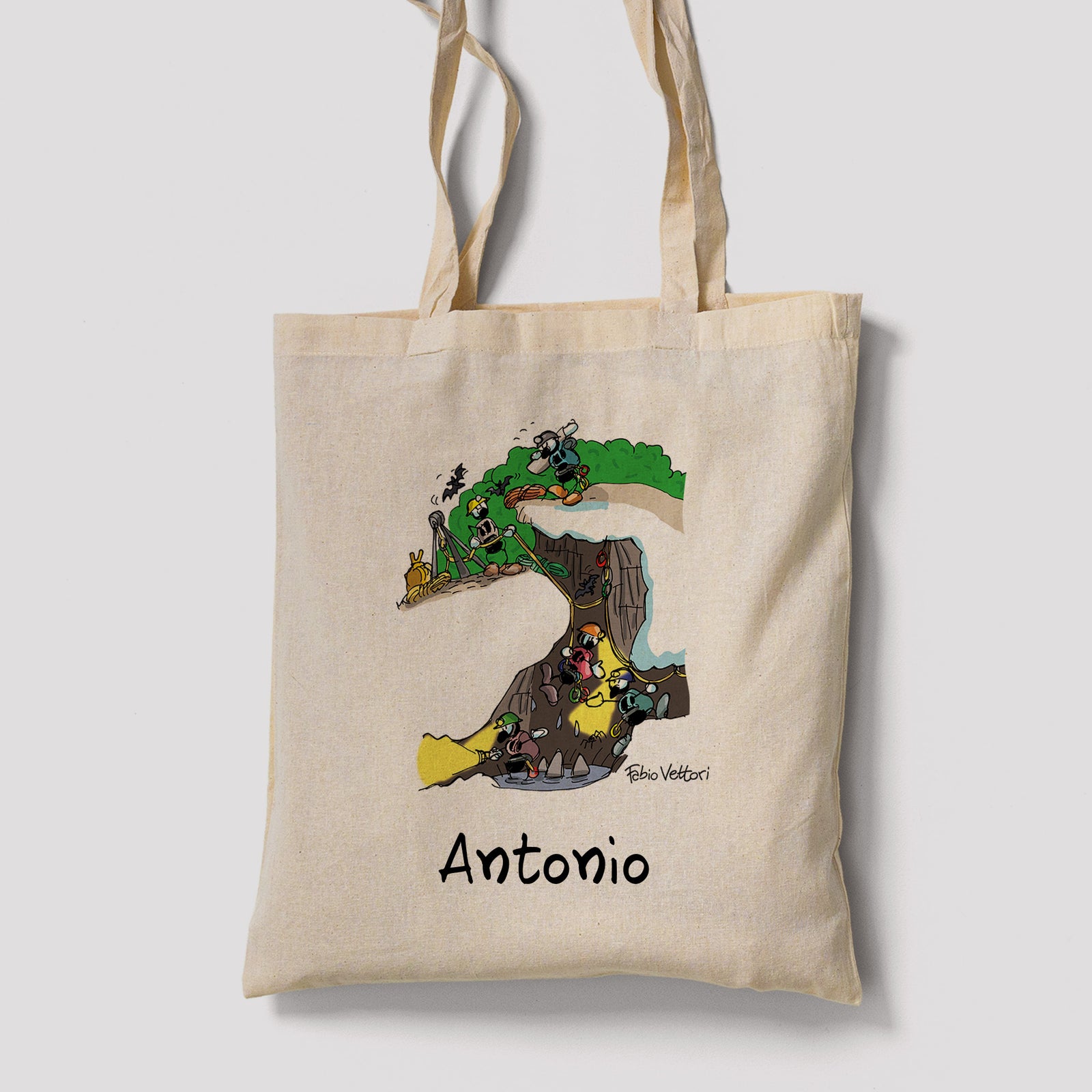 Shopper Personalizzata "Speleologi"